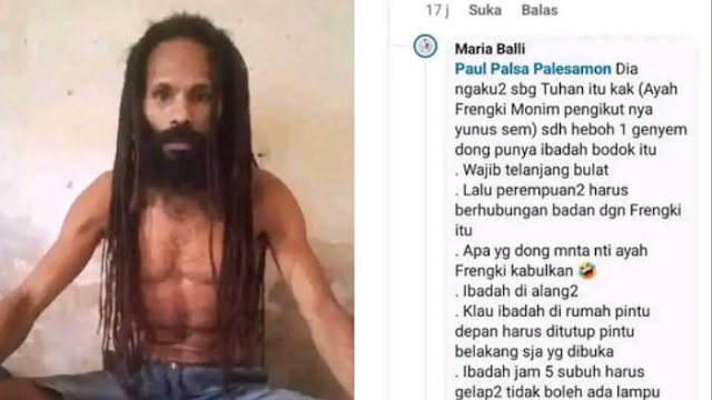Heboh Aliran Sesat di Papua, Mengaku Tuhan, Ibadah Harus Telanjang Bulat