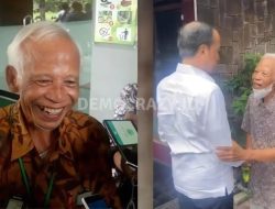 ANEH! Dulu Pembimbing Skripsi Kini Berubah Jadi Pembimbing Akademik, Narasi Jokowi Soal Kasmudjo Jadi Sorotan