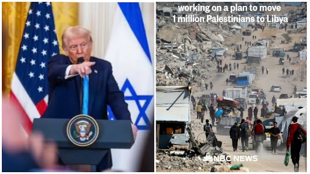 Pemerintahan Trump Godok Rencana Pindahkan 1 Juta Warga Gaza Secara Permanen ke Libya
