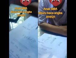 Viral Siswa SMA Tak Bisa Baca Angka 814121, Bikin Warganet Cemas soal Kualitas Pendidikan