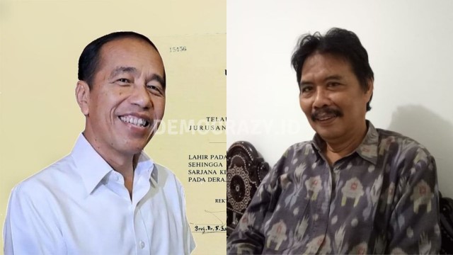 ANEH! Teman Jokowi Ungkap Alasan Joko Widodo Mengaku Kuliah di Jurusan Teknologi Kayu UGM, Ngarang Sendiri?