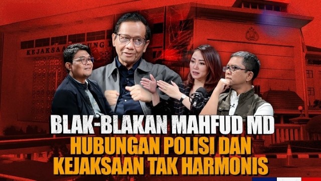 Blak-Blakan Mahfud MD! Selama Ini Hambatan Penegakan Hukum Ada di Polri, Makanya Prabowo Terjunkan TNI?