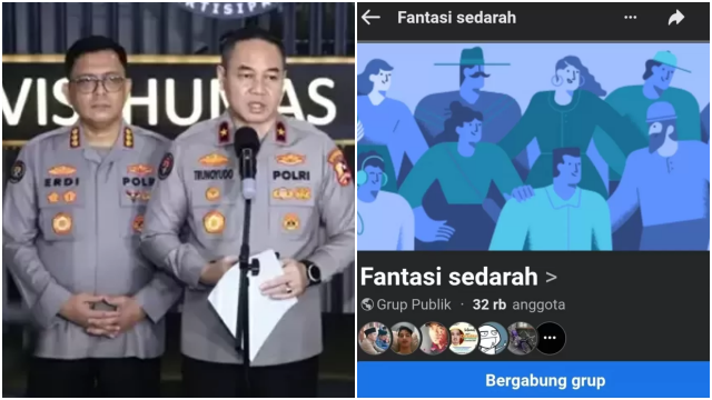 Termasuk Admin, Bareskrim Tangkap 6 Orang dari Sumatera hingga Jawa terkait Grup FB Fantasi Sedarah