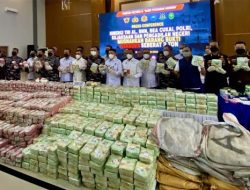TNI AL Gagalkan Penyelundupan Narkoba Seberat 2 Ton, Nilainya Capai Rp 7,5 Triliun