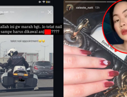Sosok Celeste Anastasya, Diduga Aspri Hotman Paris, Viral Dikawal Patwal Gegara Telat Nail Art