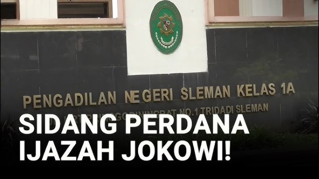 PN Sleman Gelar Sidang Ijazah Jokowi, UGM Bawa Dokumen Lengkap, Ini Analisa Pengamat BRIN!