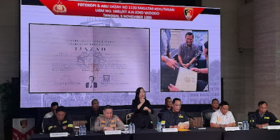 Tanpa Tunjukkan Ijazah Asli Jokowi, Rakyat Tak Percaya Pengumuman Bareskrim