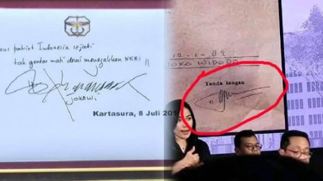 Tanda Tangan Jokowi di Lembar Pembayaran SPP dan Kini Berbeda Picu Tanda Tanya Publik