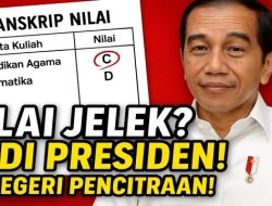 ANEH! Transkrip Nilai Ijazah Jokowi Dibuka Bareskrim Polri, IPK 3.05, Padahal Jokowi Pernah Sebut Sendiri IPK Kurang dari 2