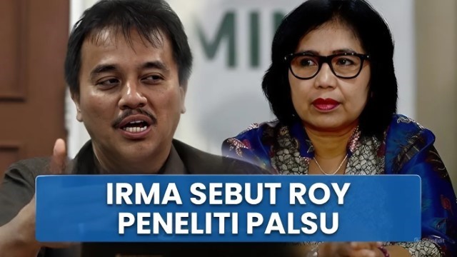 WADUH! Tak Mampu Imbangi Penjelasan Ilmiah Soal Ijazah Jokowi, Irma Suryani Sebar Fitnah Roy Suryo Cs Gerombolan PKI