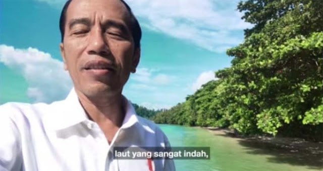 Vlog Jokowi di Raja Ampat Kembali Viral, Bersamaan Keluar Izin Tambang