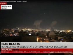 BREAKING NEWS: Israel Serang Ibu Kota Iran, Ledakan Guncang Teheran, AS Bantah Terlibat