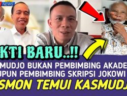 [UPDATE] Pak Kasmudjo Akhirnya Ngaku Bukan Dosen Pembimbing Skripsi dan Bukan Dosen Pembimbing Akademik Jokowi: Fix Mulyono Ngibul!