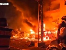 Bak Neraka, Gelombang Serangan Iran di Haifa Israel Picu Kobaran Api
