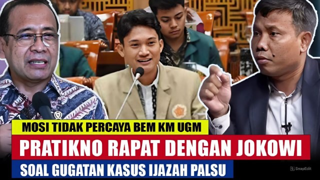 Praktikno Poles Citra Akademik Jokowi di UGM!