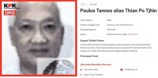 Tannos Bisa Buka Kotak Pandora Dugaan Aliran Duit Korupsi E-KTP, Termasuk ke Elite PDIP