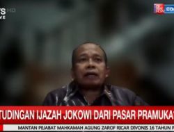 Beathor Suryadi Ungkap Dugaan Ijazah Jokowi Dicetak di Pasar Pramuka, Ini Sosok yang Terlibat