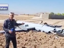 Iran Tembak Hancur Drone Hermes 900 Canggih Israel