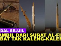 NGERI! Namanya Ada di Surat Al Fill, Inilah Kehebatan Rudal Sejjil Iran Yang Ditembakkan ke Israel