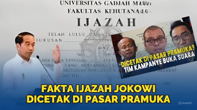 EKSKLUSIF! Roy Suryo Bongkar Fakta Soal Pasar Pramuka, Ijazah Jokowi Fix Palsu?
