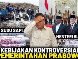 7 DAFTAR Kebijakan Menteri Prabowo Yang Sukses Menuai Kontroversi dan Dianulir