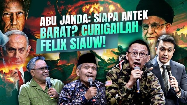 Waduh! Abu Janda Tuding Felix Siauw dan 7 Figur Dakwah Lainnya Antek Israel Bermuka Dua, Siapa Saja?