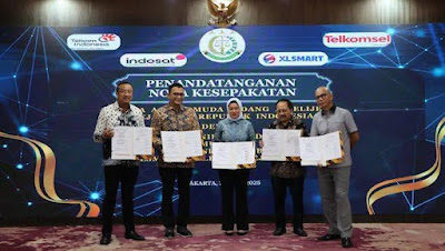 Teken MoU dengan Telkomsel - Indosat - XL, Kejagung Kini Bisa Sadap Langsung Nomor Pengguna