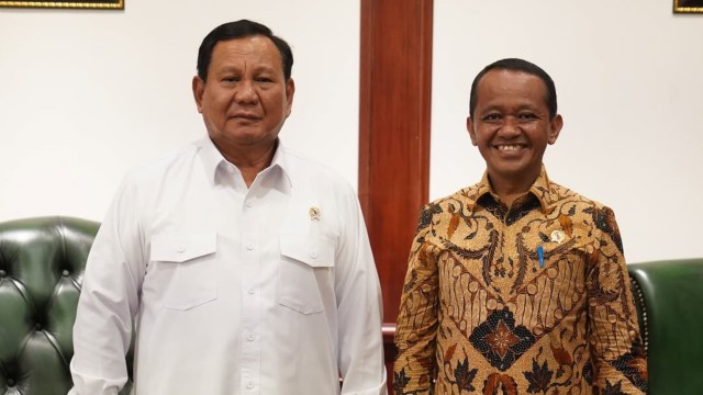 Prabowo ke Bahlil: Terima Kasih Telah Bekerja Sangat Baik Tanpa Kepentingan Pribadi!