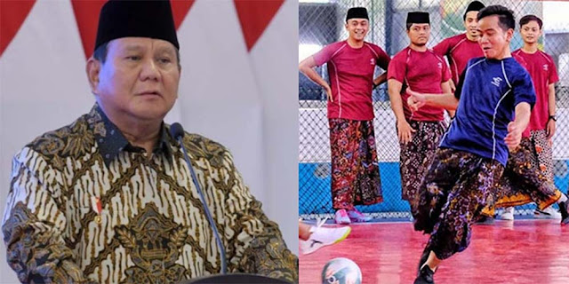 Masukan untuk DPR: Prabowo Tertatih-tatih Urus Negara, Gibran Malah Main Bola!