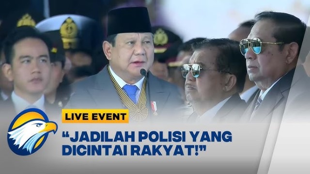 HUT Bhayangkara ke-79, Prabowo Larang Polri Tiru Polisi Negara Kaya: Harus Rasakan Derita Rakyat!