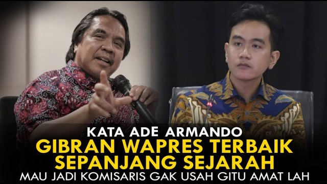Akhirnya Terungkap! Hal Ini Diduga Kuat Jadi Alasan Ade Armando Dapat Jatah Komisaris PLN Nusantara Power