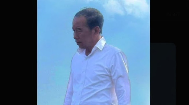 Netizen Curiga Foto Jokowi Editan, Lagi Liburan atau Menghindari Gugatan Ijazah Palsu?