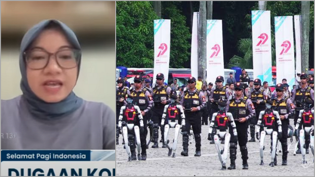 ICW Pertanyakan Tujuan dan Biaya Robot Polri: Sudah Banyak Ketidakpercayaan Publik pada Institusi Ini