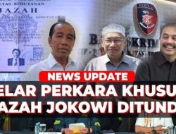 Gelar Perkara Khusus Ijazah Jokowi Ditunda, TPUA Curiga: Ada Apa di Balik Pembatalan Mendadak?