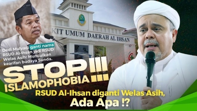 Tanggapan IB HRS Buat Gubernur Jabar KDM: Stop Islamophobia!