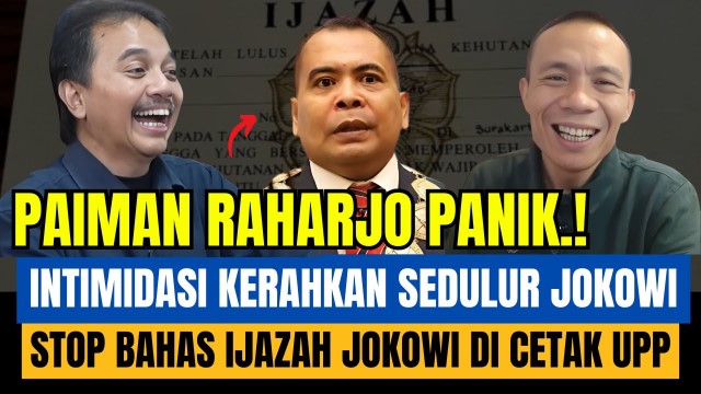 Mengejutkan! Eks Intelijen Sebut Nama Paiman Raharjo di Balik Percetakan Palsu Pasar Pramuka Pojok