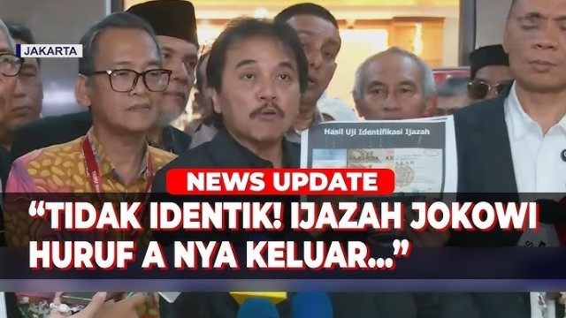 GEGER Letak Huruf A di Ijazah Jokowi Terjawab di Bareskrim, Kompolnas: Masuk Akal!