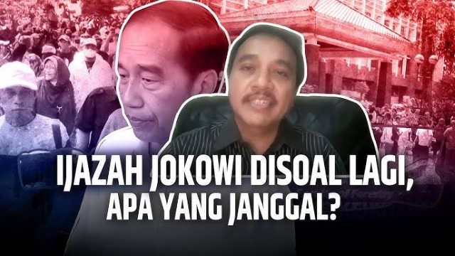 Terungkap! Motif Ijazah Jokowi Dibuat Gagah & Keren, Ada Sosok Yang Dirahasiakan Roy Suryo