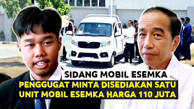 UPDATE! Sidang Mobil Esemka, Produsen Tolak Pemeriksaan Pabrik Produksi, Loh Kenapa?