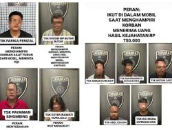 Tampang 9 Wartawan Gadungan yang Peras Korban saat Sedang Check-in di Hotel