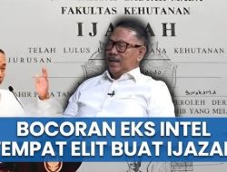 Mantan Intelijen TNI Kolonel Sri Radjasa Buka Suara Soal Ijazah Jokowi: Bukan Cetakan UGM, Tapi...