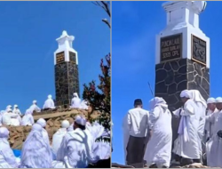 Terkuak Identitas Orang Berpakaian Putih-putih Lakukan Tawaf di Gunung Lawu, Ternyata Jemaah NU