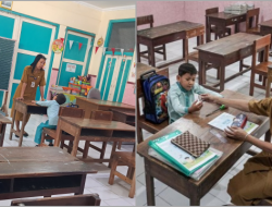 Ngenes, SDN Kauman Solo Hanya Dapat 1 Siswa Baru, Abrizam Sepi Jalani MPLS Sendirian