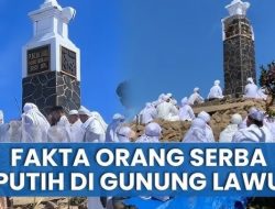 TERUNGKAP Fakta Jemaah Berbaju Putih Ritual di Puncak Lawu, Polisi: Bukan Aliran Sesat, Mereka Bagian Dari NU