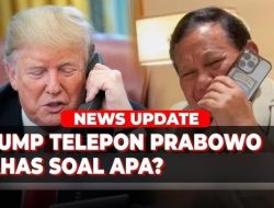 RAHASIA di Balik Tawa Prabowo Saat Telepon Donald Trump: Apa Yang Dibicarakan? Pengumuman Penting Segera!