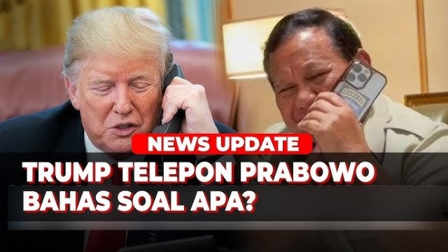 RAHASIA di Balik Tawa Prabowo Saat Telepon Donald Trump: Apa Yang Dibicarakan? Pengumuman Penting Segera!
