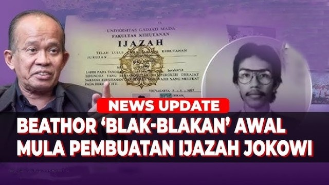 Beathor Bongkar Dosa Lama: PDIP Hanya Kurir, Inikah 3 Otak di Balik Ijazah Jokowi?