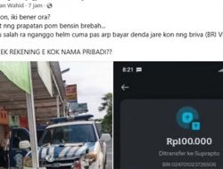Viral, Bayar Tilang Kok Masuk Rekening Pribadi? Polisi Sleman Buka Suara