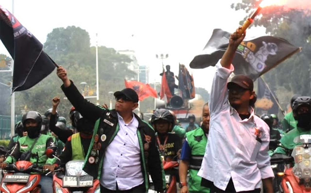 Besok 50 Ribu Ojol Demo Kepung Istana, Ancam Lumpuhkan Sebagian Wilayah Jakarta