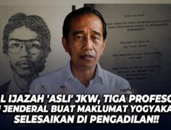 Babak Baru! Mantan KSAD Turun Gunung, Maklumat Yogyakarta Siap Guncang Isu Ijazah Jokowi, Bela Eks Rektor UGM